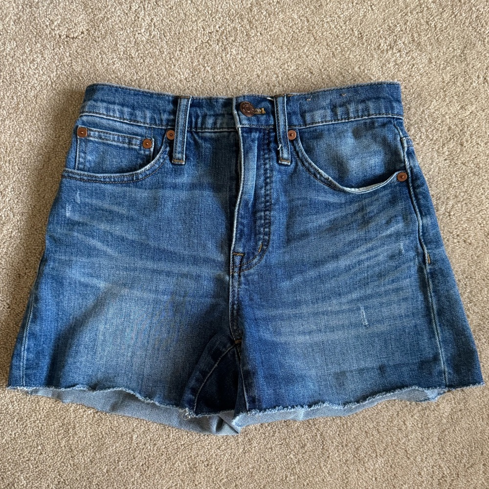 Madewell High-Rise Denim Shorts